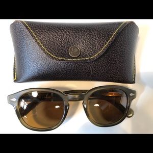 Moscot x Todd Snyder lemtosh sunglasses in olive